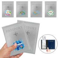 Sarung pasport kotak pasport sarung pelindung pasport perjalanan sesuai untuk lelaki dan perempuan b