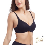 Wacoal Gold Bra Without Frame Soft And Comfortable Model WO1519 Cup A85-E95 Black (BL)