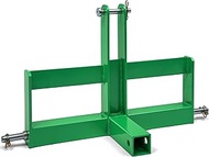 GAOMON 3 Point Trailer Hitch with 2" Receiver for Category 1, 3 Pt Tractor Quick Hitch Drawbar Adapt