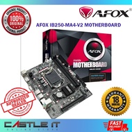Afox IB250D4-MA5-V2 B250M Motherboard LGA1151 Intel 6th 7th 8th 9th Gen i3 i5 i7 H110M MATX MicroATX