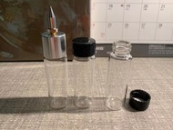 15ml 玻璃樽 （可作Sparmax Flyer Airbush 彈夾使用）#高達模型噴油工具