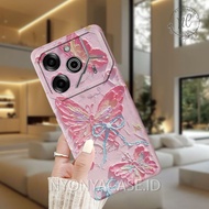 Tecno Pova 6 Case - Tecno Pova 6 Pro - Fashion Case Softcase Macaron Protect Camera Kesing Hp Casing