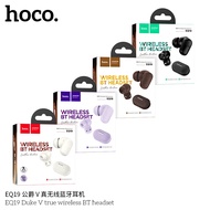 HOCO EQ19 TWS True Wireless Bluetooth Earphones Wireless Earbud BT Touch Stereo Sports Earpiece In-E