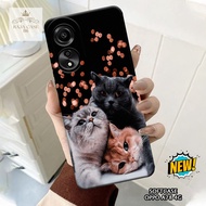 HP Oppo A78 4G Case - Oppo A78 4G casing - Cats case Motif - Cellphone protector - Oppo - Oppo A78 4