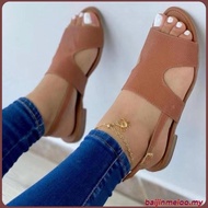 Ready Stock  sandal women plus size 43 sandal women flat sandalwomen murah