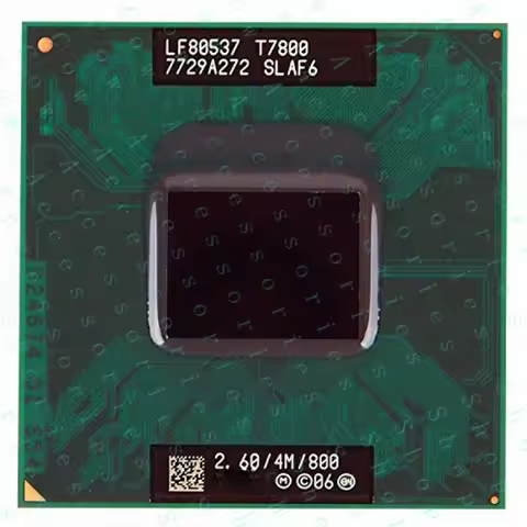 PP+ FOR Intel Core 2 Duo T7800 SLAF6 2.6GHz 4MB Dual-core Mobile CPU Processor Socket P