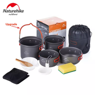 Naturehike Mover Four-In-One Combo Set Of Pots And Utensils Picnic Barbecue Outdoor Camping Pots And