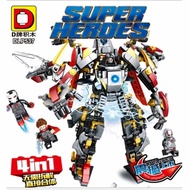 Lego Block Robot Mecha Avengers 4 in 1