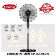 EuropAce 16” Stand Fan ESF2160W | ESF 2160W