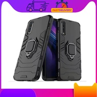 Oppo Realme 3 Reno 6.4 6.6 A1k Realme C2 C20 A3s A93 F11 F11Pro F9 Black Panther Series Casing with 