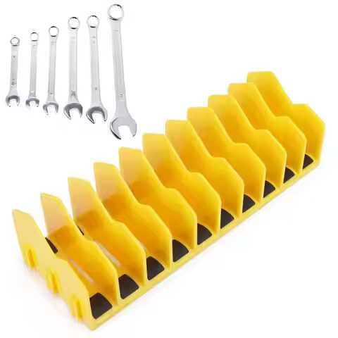 Plier Storage Rack Anti Slip Detachable Pliers Cutter Storage Rack With 10 Slots Wrench Organizer fo