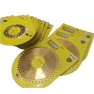 PROTAPER 415 HD LC135 Y15 RXZ Y125 SRL CHROME GOLD  SPROCKET REAR FRONT 4 LUBANG SPOCKER BELAKANG DE