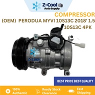 Compressor Local New Perodua Myvi GEN 3 (2019-2019)1.5CC Aircond Compressor