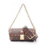 【二手】LOUIS VUITTONPapillon Trunk 手提包 M57835 PVC塗層帆布皮革 Papillon Trunk 女士二手 A