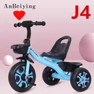 จักรยานเด็ก 3ล้อ จักรยานขาไถ รถจักรยานเด็กปั่น3ล้อ  ป้องกันการโรลโอเวอร์ Balance Bike ใช้ได้2-8ขวบ รุ่น：J4