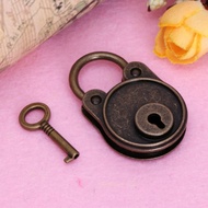 Novo Urso Vintage Old Style Mini Antique Locks with Key BX7S LZ4M