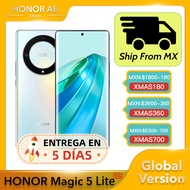 Global Version HONOR Magic 5 Lite 5G Smartphone HONOR X9a 6.67 Inches 120Hz AMOLED Display 64MP Camera  5100 mAh Mobile Phones