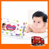 Wet Tissue baby Wipes Non-Alcohol Baby wipers 100pcs