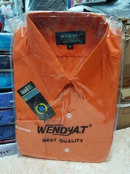 Kemeja/kemeja pria/kemeja pria panjang/kemeja orange pria