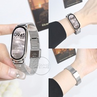 Xiaomi Band 10 Strap Metal Buckle Strap Mi Band 9 Strap Mi Band 8 Strap NFC Version Stainless Steel 