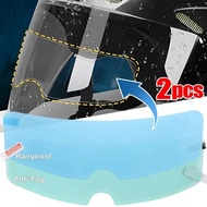 Universal Motorcycle Helmet Anti-fog Film and Rainproof Film Durable Nano Coating Stickers Film Helm