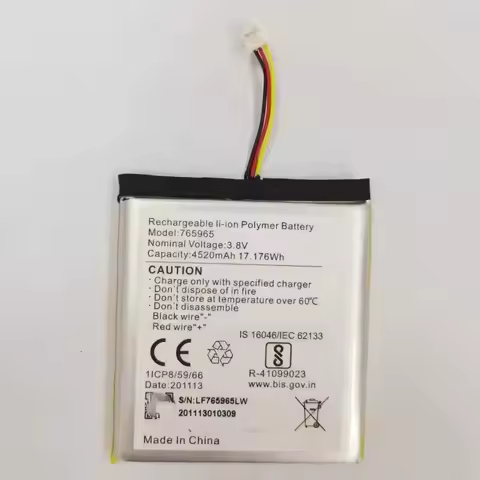 NEW original for ezviz DS-PWA48-E-WB 765965 3.8v 4520mAh battery