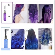 new temporary colorful that doesn't damage hair, washable anytime. Color disposable stick blue plant