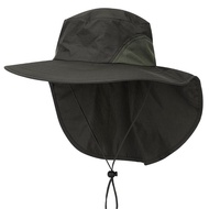 Fishing Breathable Mesh Hat Jungle Round Edges Boonie Hat Wide Brims Boonie Hat Sun Protections Hat 