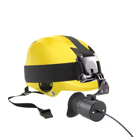 Super Sale V760C-5 Portable Wearable Head Mounted Display 1024x768 HD Display with 38mm Eyepiece for