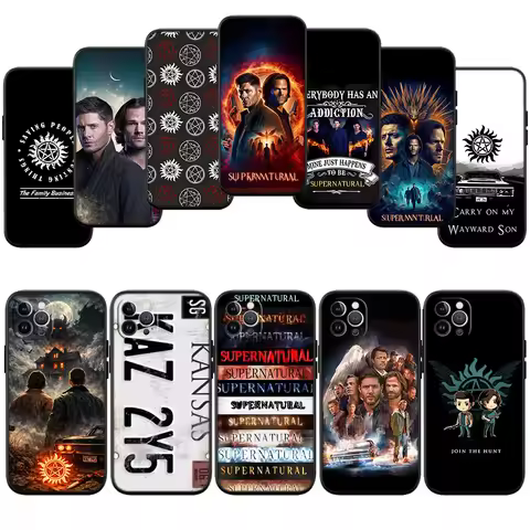 HU46 S-Supernaturals Phone Case for Motorola Moto Edge 70 G06 G67 G77 G87 Fusion Pro Power Plus G MA