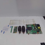 PHILIPS 43PFT5853/63 43" TV MAIN BOARD, TCON, POWER BUTTON, RIBBON CARD, BACKLIGHT AND SPEAKER
