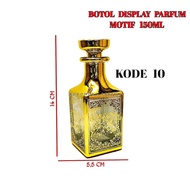 Botol Display Bibit Parfum Botol Jin Parfume Minyak Wangi Antik Gold 1