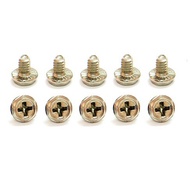 Standard 6-32 Desktop PC Computer Case Screws (10pcs per Pack)