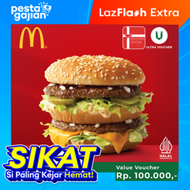 Voucher digital McDonald’s Rp. 100.000 - Voucher Value