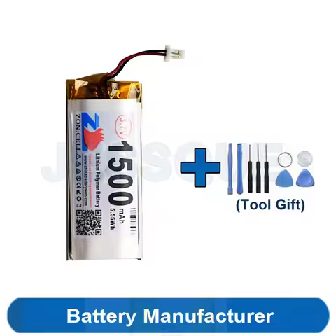 Toolset Gift+ 1500mAh WW452050-2P Battery For Cardo Scala Rider G4 G9 G9x Schuberth C3 Helmet Blueto