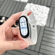 Mi band สายนาฬิกาซิลิโคน สาย TPU Mi Band 3/4/5/6/7 สายซิลิโคนนิ่มใส