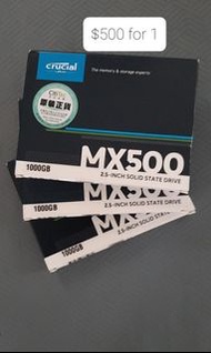 Crucial MX 500 2.5" SATA internal SSD drive