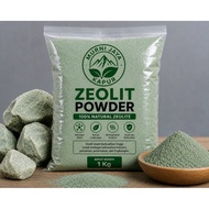 ZEOLITE POWDER 80 mesh REPACK 1KG | Soil pH neutralizer | Reftil Base | Zeolite Powder | Pure ChalkJ