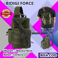 Tactical Army Look Sling Bag Chest Bag / Large Capacity Sling