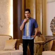 KEMEJA BIA by Zaskia Mecca - Barkha Men's Shirt - Silk Road Expedition - Almaty Edition - Free Box