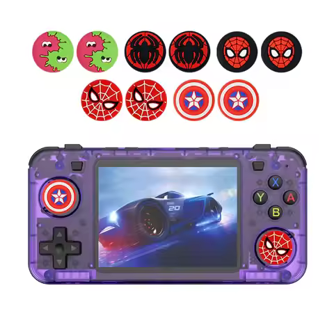 2pc Thumb Stick Grip Cap For R36S RG35XX H R36H Retroid Pocket 5 Retro Game Console Joystick Cover S