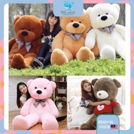 🐳Beruang Teddy Besar Giant Big Teddy Bear Ribbon Love Soft Kids Doll Gift(40,60,80,100,120,140,160,1