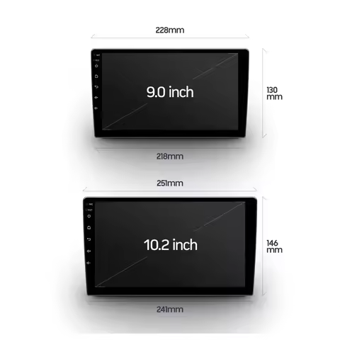 2PCS PET screen protector For Teyes CC3 car gps Navigation Screen film protector