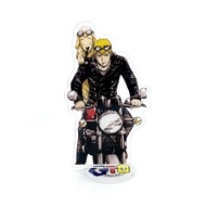 GTO Great Teacher Onizuka Eikichi dog acrylic stand figure model plate cake topper anime