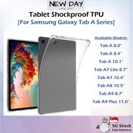 Tablet Shockproof TPU Case for Samsung Galaxy Tab A Series [For Tab A, Tab A7 Lite, Tab A8, Tab A9+]