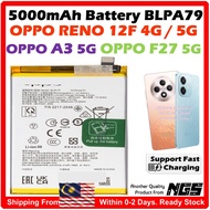 Grade A+ 5000mAh Battery BLPA79 For OPPO RENO 12 F 4G/5G / OPPO A3 5G / OPPO F27 5G