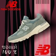 KITH x New Balance NB 993 Grey-green, breathable, unisex, comfortable and durable, shopee best selle