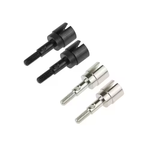 Rc 2PCS 02033 Metal Wheel Axle For 1/10 HSP 94101 94102 94103 94103Pro 94105 94106 94107 94108 94110