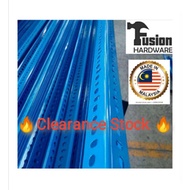 🔥 (Offer)🔥10'(10Kaki) SLOTTED ANGLE IRON / BESI ANGLE RAK / LOCAL SLOTTED ANGLE BAR/BESI RAK