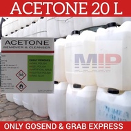 Aseton acetone pembersih kutek - Acetone - 20 liter